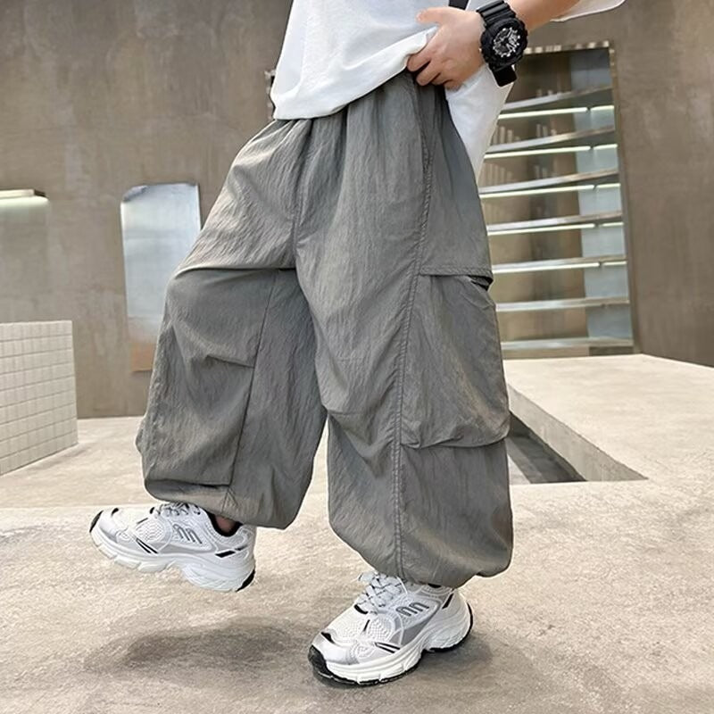 Boys Summer Clothes Ice Silk Anti Children's Pants