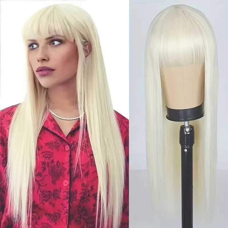 Elegant Innovative Classy Charming Fashion Bangs Long Straight Wig