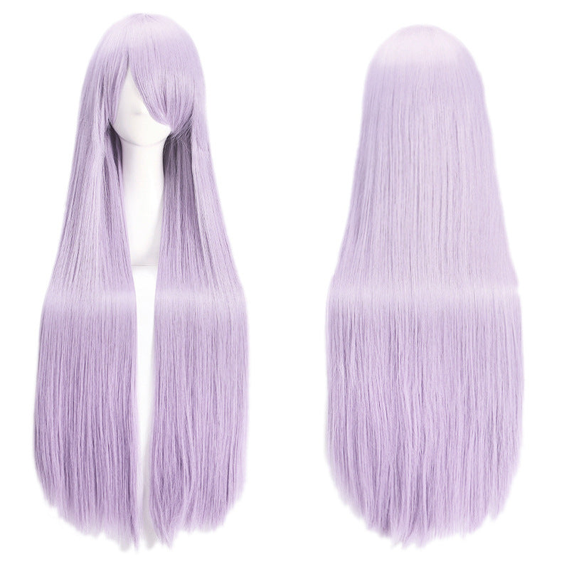 Classic Universal Color Hair Anime Fiber Long Straight Wig