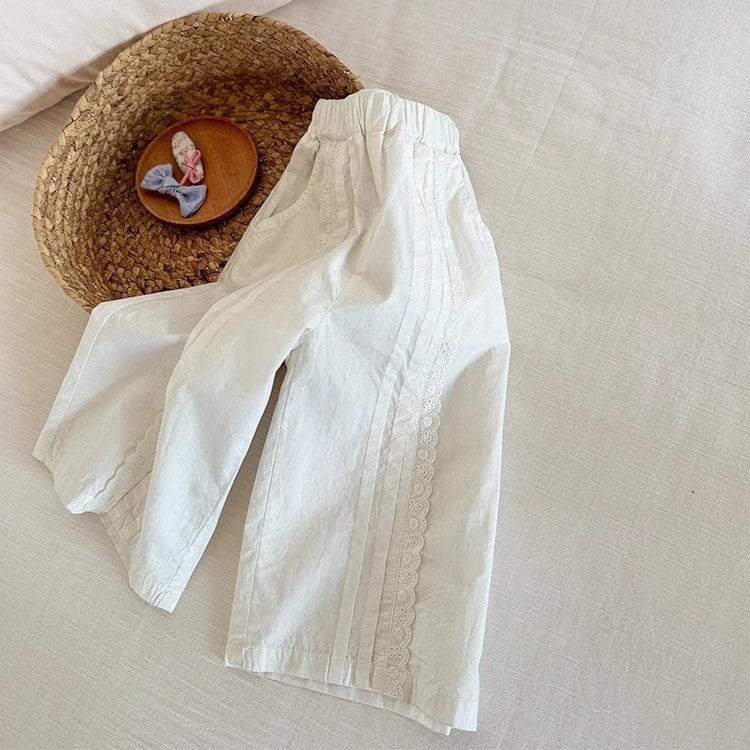 Beautiful Popular Children's Summer Korean Lace Children's Pants