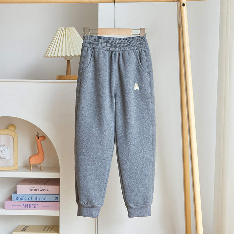 Children's Casual Loose Medium Big Cotton Sports Children's Pants