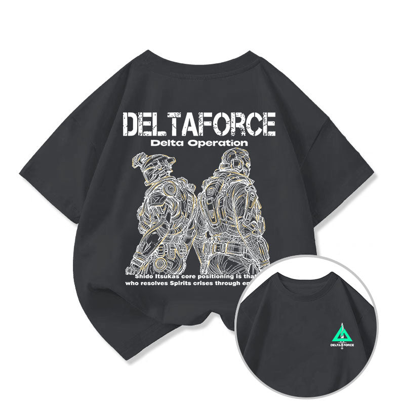 Related Short Sleeve Small Medium Large Male Female Clothes Half Children's T-shirt
