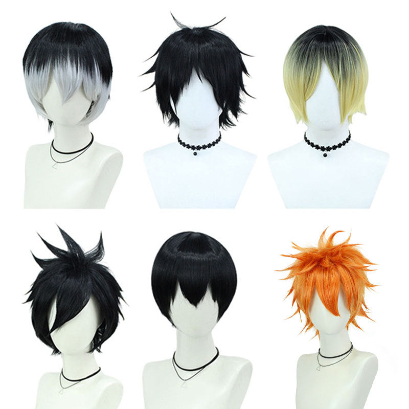 Drifting Volleyball Little Claw Grinding Fiber Cos Wig