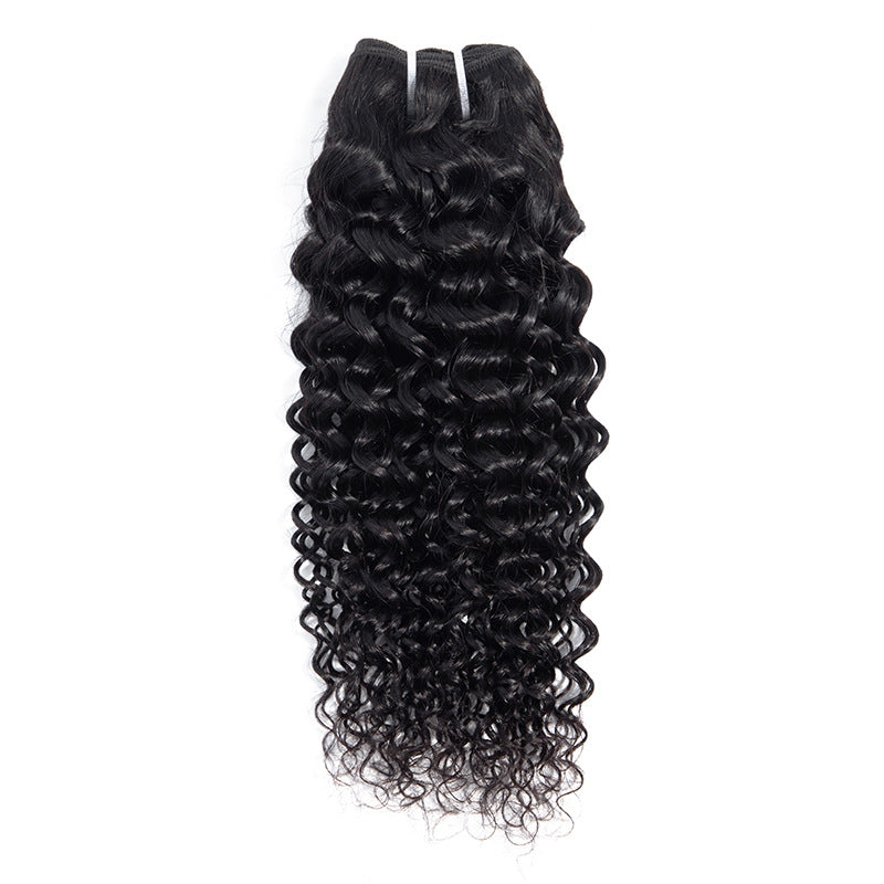 Versatile New Person Straight Weft Set Real Hair Wig