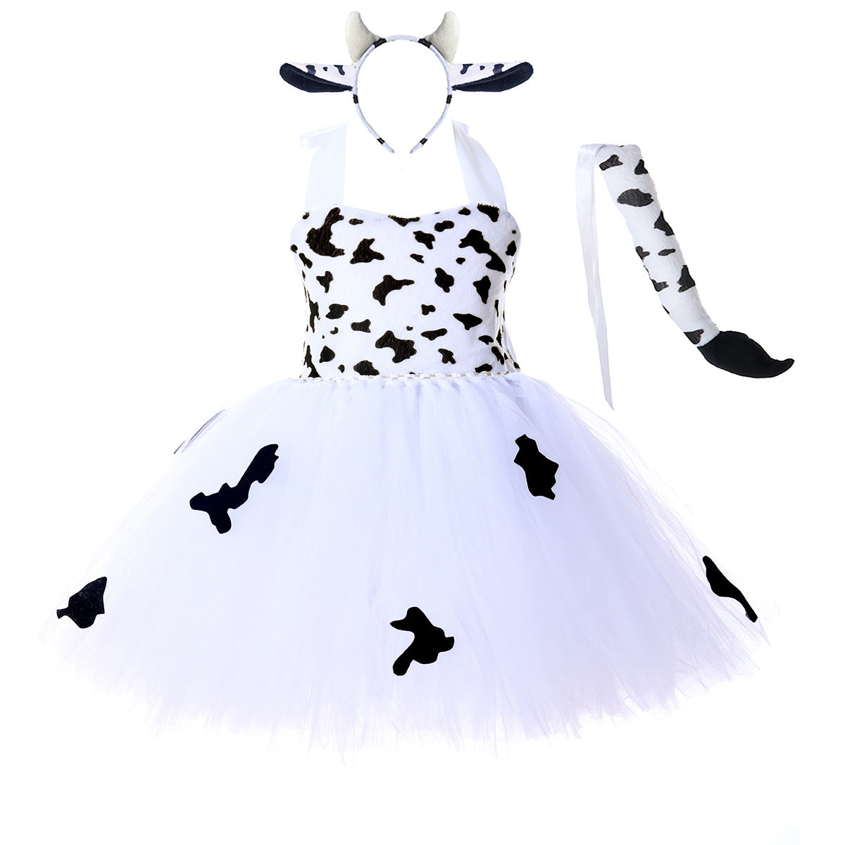 Forest Tiger Elk Leopard Cow Performance Costumes Animal Party Children's Dress