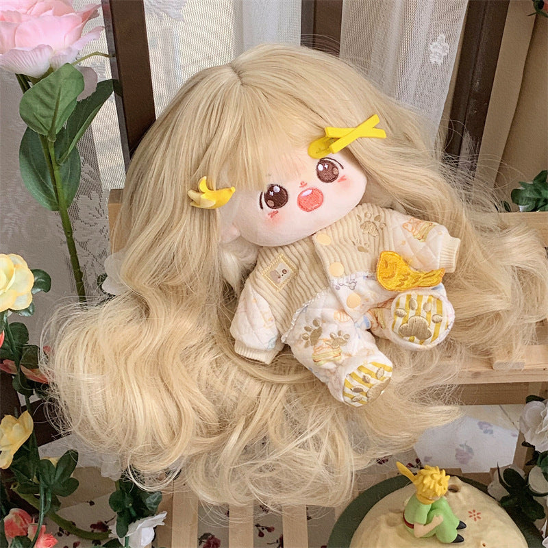Plush Hair High Temperature Silky Soft Silk Head Long Straight Wig