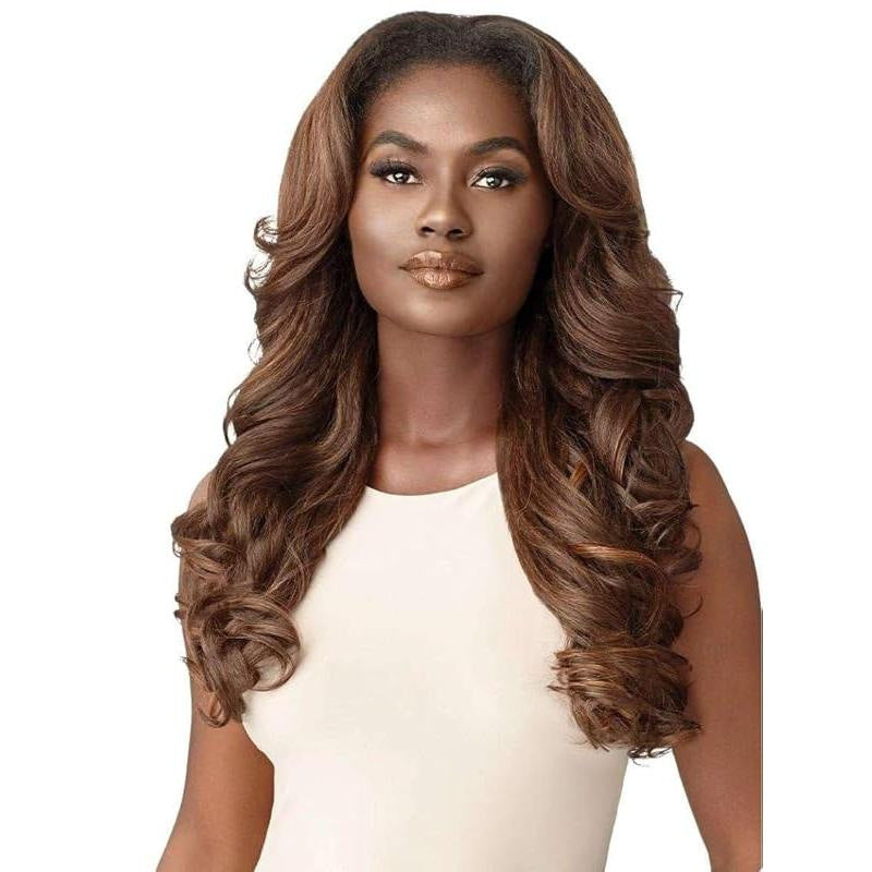 Women's Fashion Curly Fluffy Hair Chemical Fiber Wig Long Curls