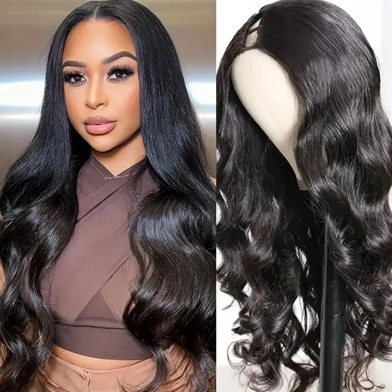 Women's Front Lace Medium Large Wave Curly Hair Fluffy Wig Long Curls
