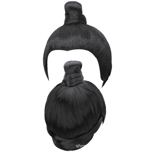 Men's Master Shape Full Head Cover Han Chinese Clothing For One-piece Cos Wig