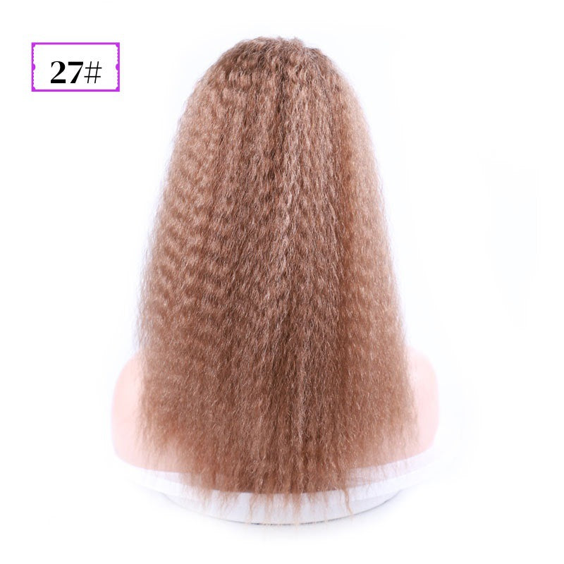 Corn Curler Drawstring Corrugated Chemical Fiber Fluffy Wig Ponytail