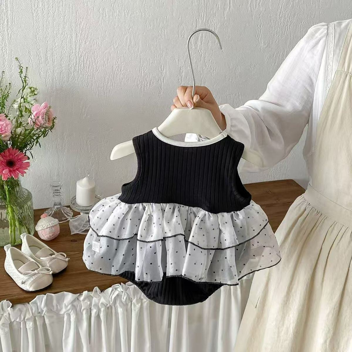 Summer Korean Style Bloomer With Skirt Bud Vest Dress Pettiskirt Jumpsuit, Climbing Suit