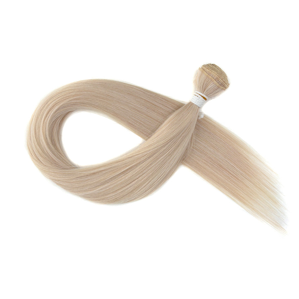 Classy Beautiful African Weft Hair Extension Long Straight Wig