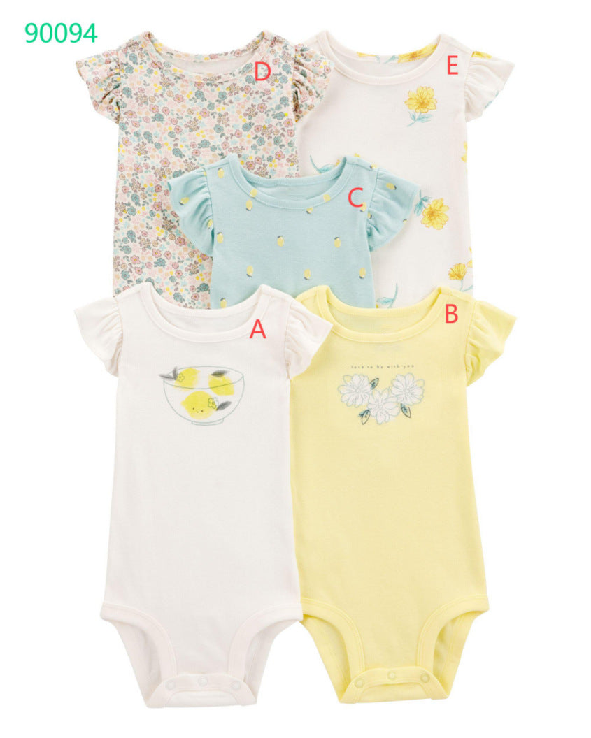 Summer Jumpsuit Short Sleeve Male Female Ha Class Cotton Jumpsuit, Climbing Suit