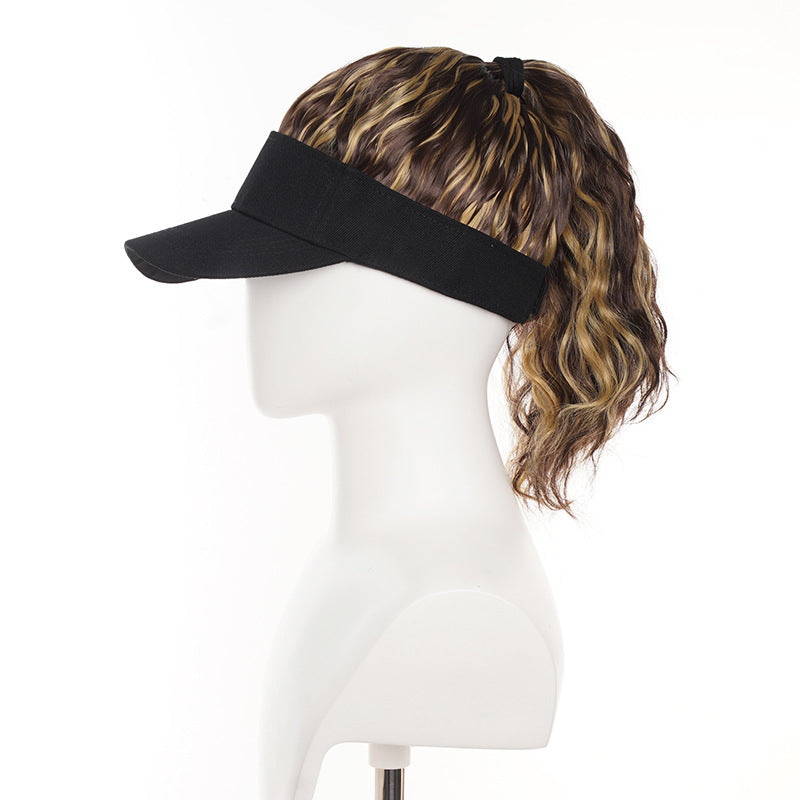 Baseball Hat Hip Hop Sunshade Golf Cap Funny Duck Tongue Other Wig