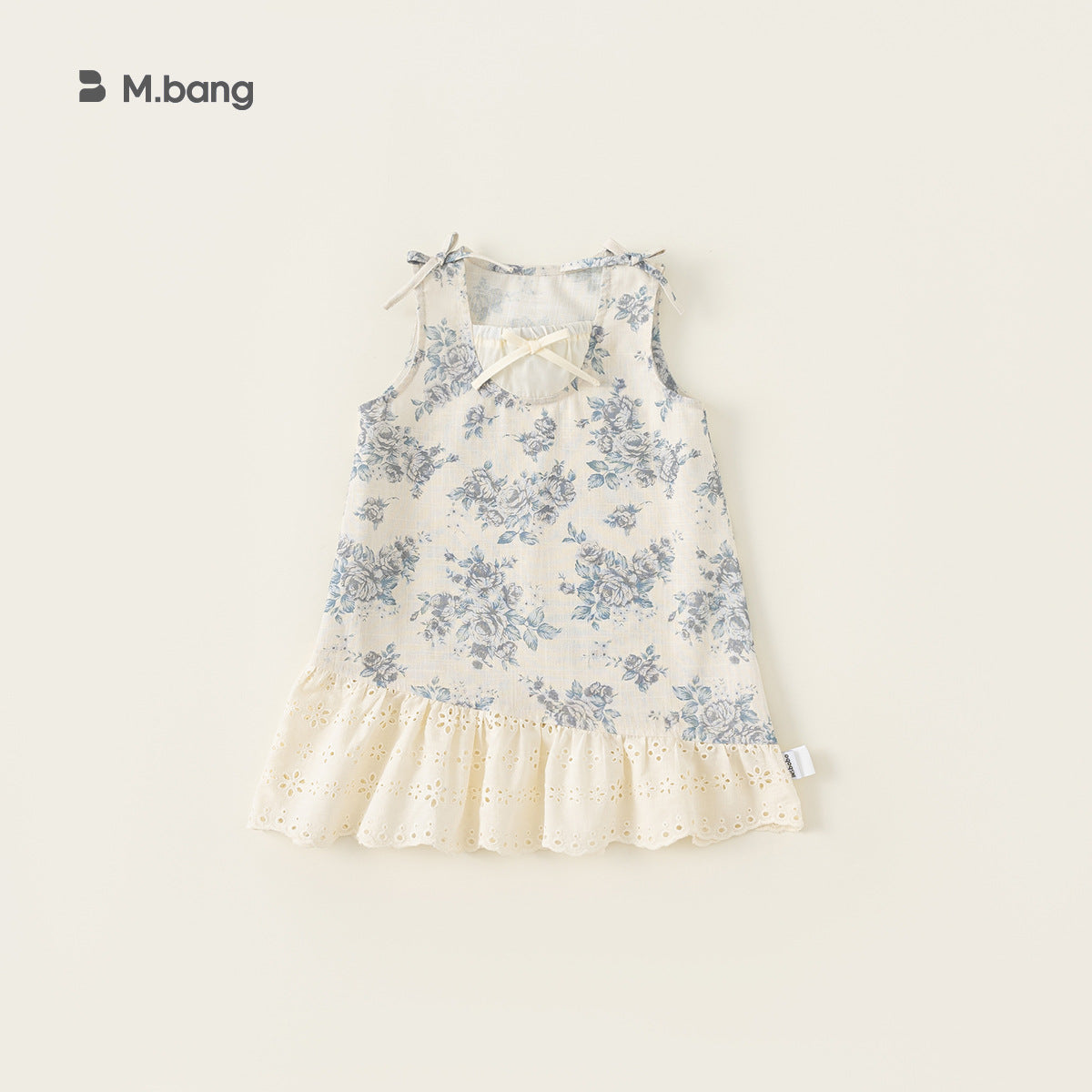Children's Sundress Summer Small Sleeveless Floral Sweet Children's Dress