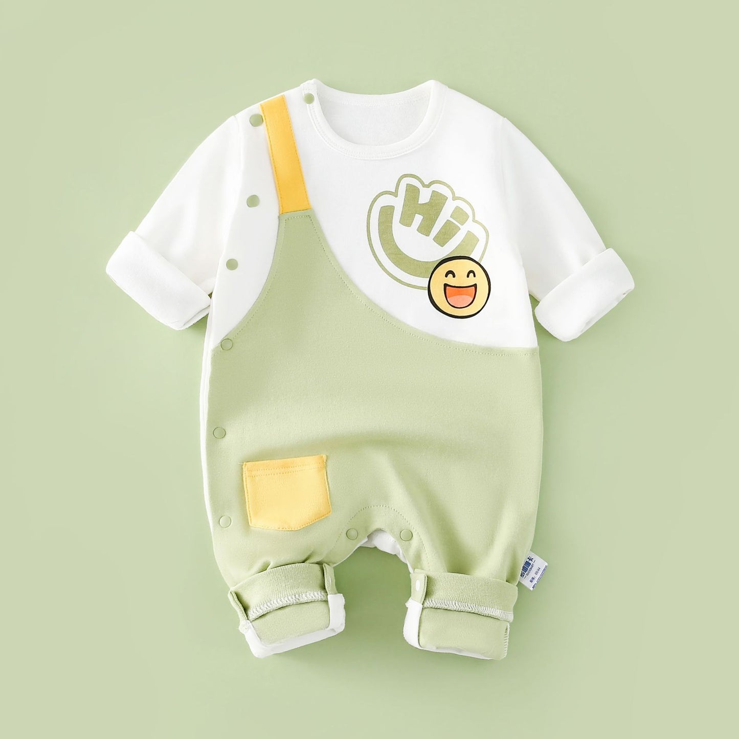 Cotton Born Clothes Boys Romper Outwear Jumpsuit, Climbing Suit