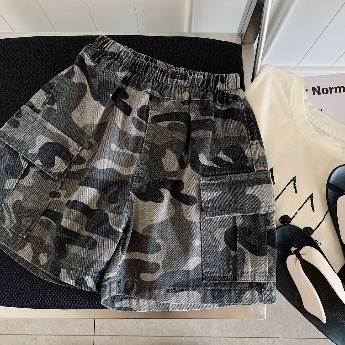 Children's Shorts Summer Casual Fifth Boys Middle Children's Pants
