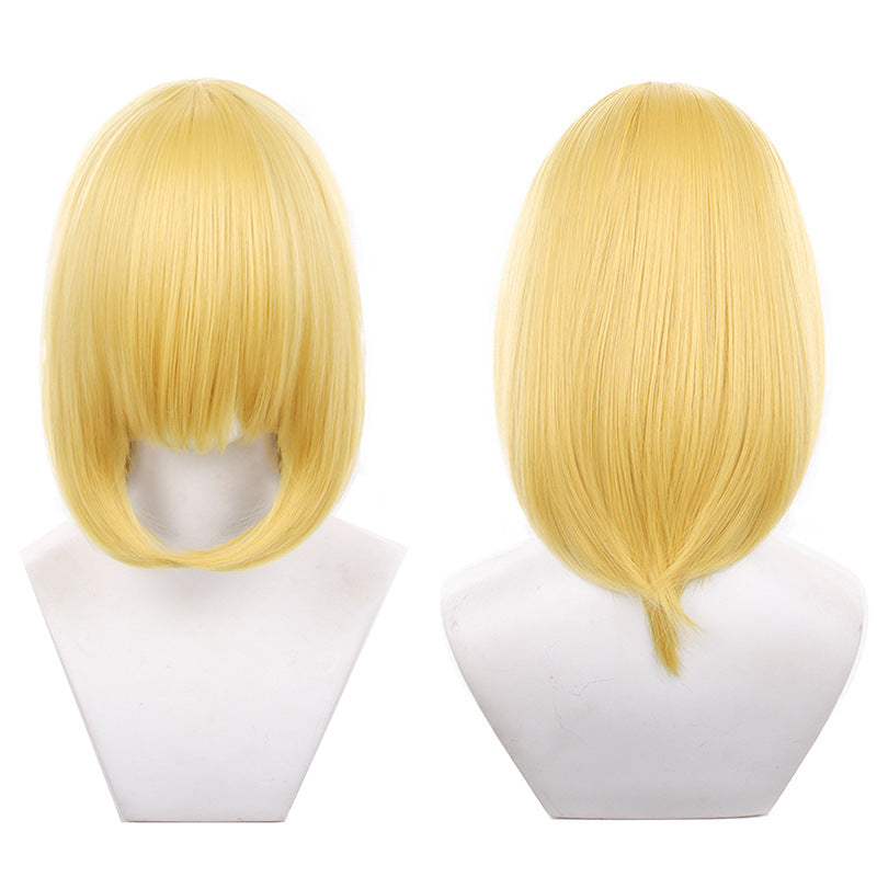 Universal Inner Button Hair Female Scalp Shape Cos Wig