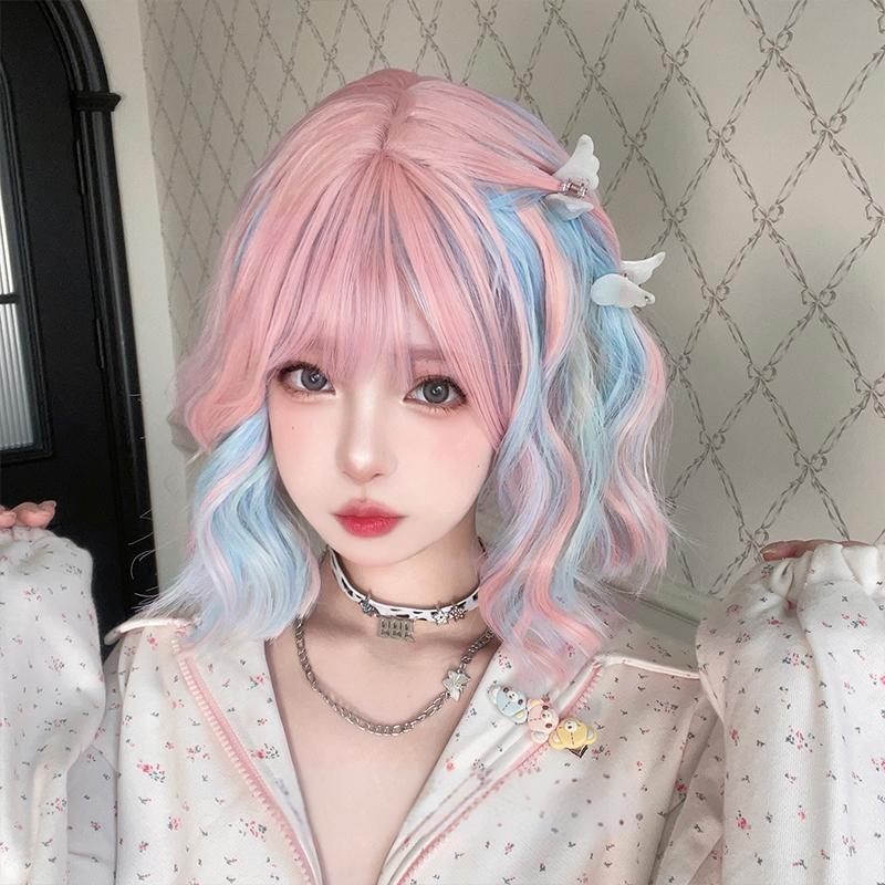 Women's Natural Fluffy Realistic Small Curls Artificial Wig Short Curly Hair