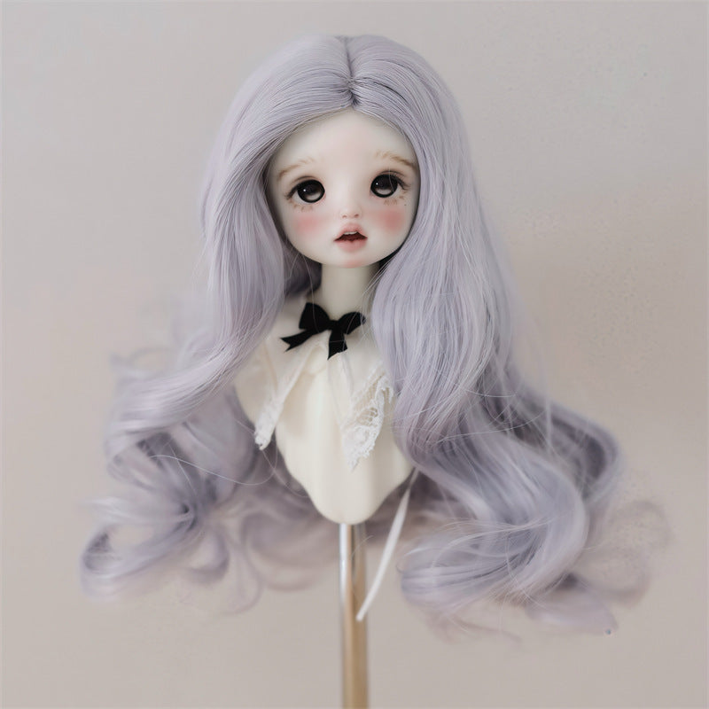 Doll Points Soft Silk Dress Up Wig Short Curly Hair
