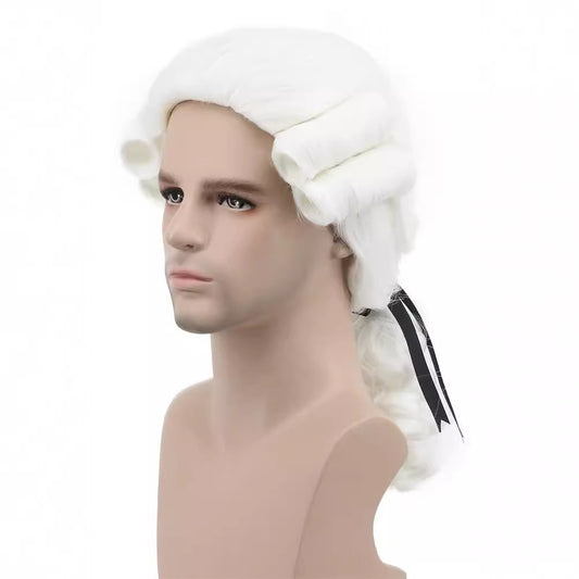 Little Ugly Big Braid Ponytail Judge Cos Wig