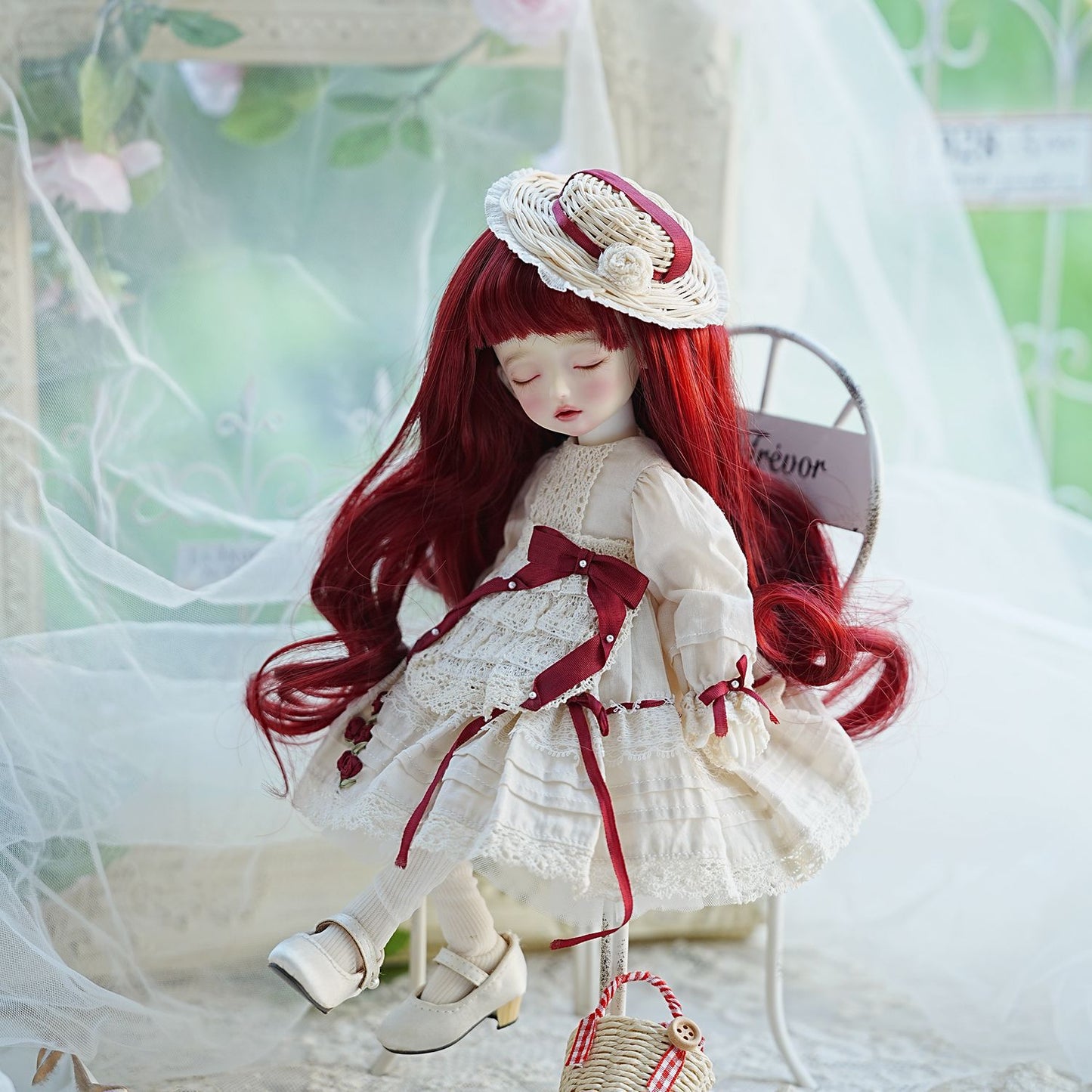 Doll Work Point Points Change Hair Soft Silk Other Wig