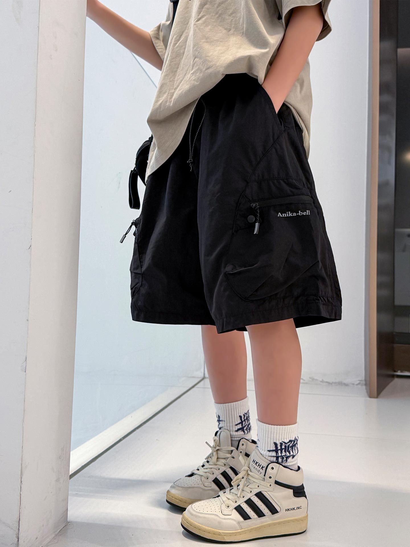 Children's Clothing Boy Summer Thin Middle Big Children's Pants
