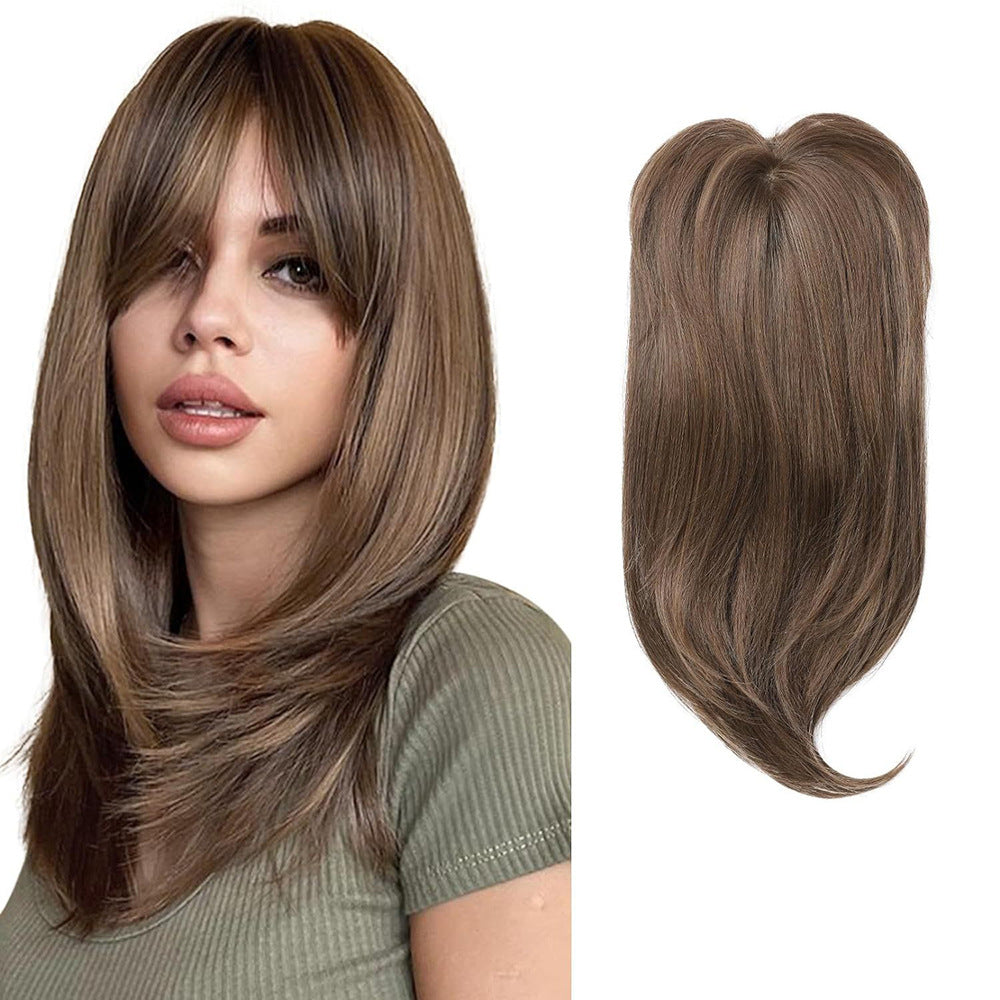 Cover Gray Hair Invisible Seamless Hairpiece Piece Chemical Fiber Bangs Other Wig