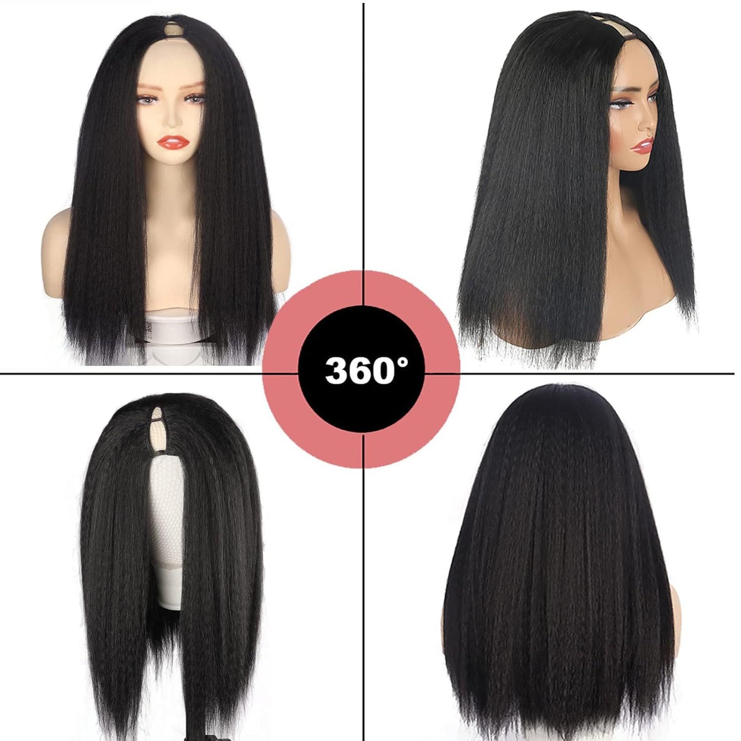 Beautiful Glamorous Elegant Synthetic Wigs Hair Long Straight Wig