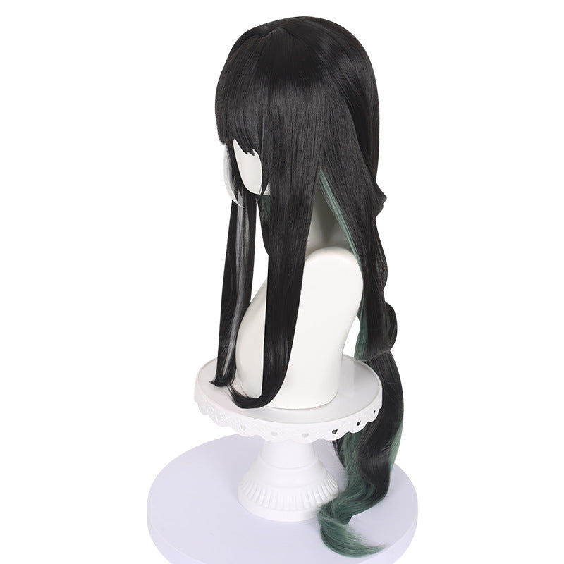 Resonance Silicone Simulation Scalp Top Mixed Color Imitation Cos Wig