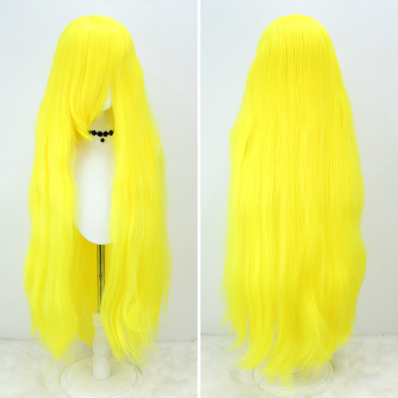 Universal Acrylic Silk Corn Stigma Puffy Qu Mao Curler Cos Wig