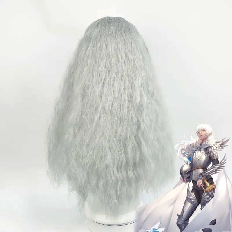 Griffith Sword Style Legendary Sier Corn Cos Wig