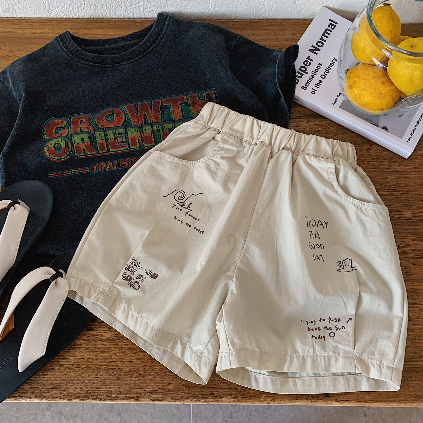 Children's Casual Shorts Summer Iti Loose Handsome Children's Pants