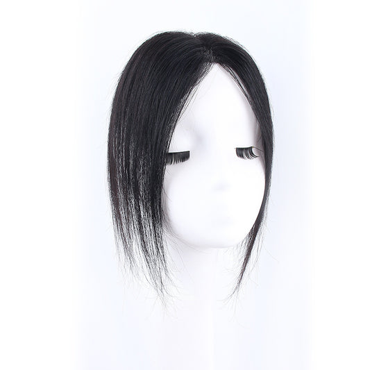 Replacement Lightweight Natural Increase Seamless Cover Gray Forehead Real Invisible Wig