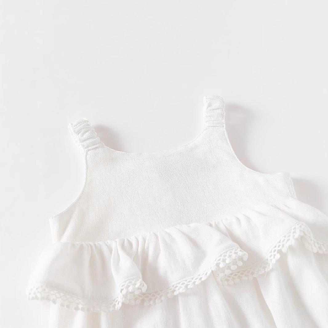 For Babies Sling Lace Born Jumpsuit Triangle Class Jumpsuit, Climbing Suit