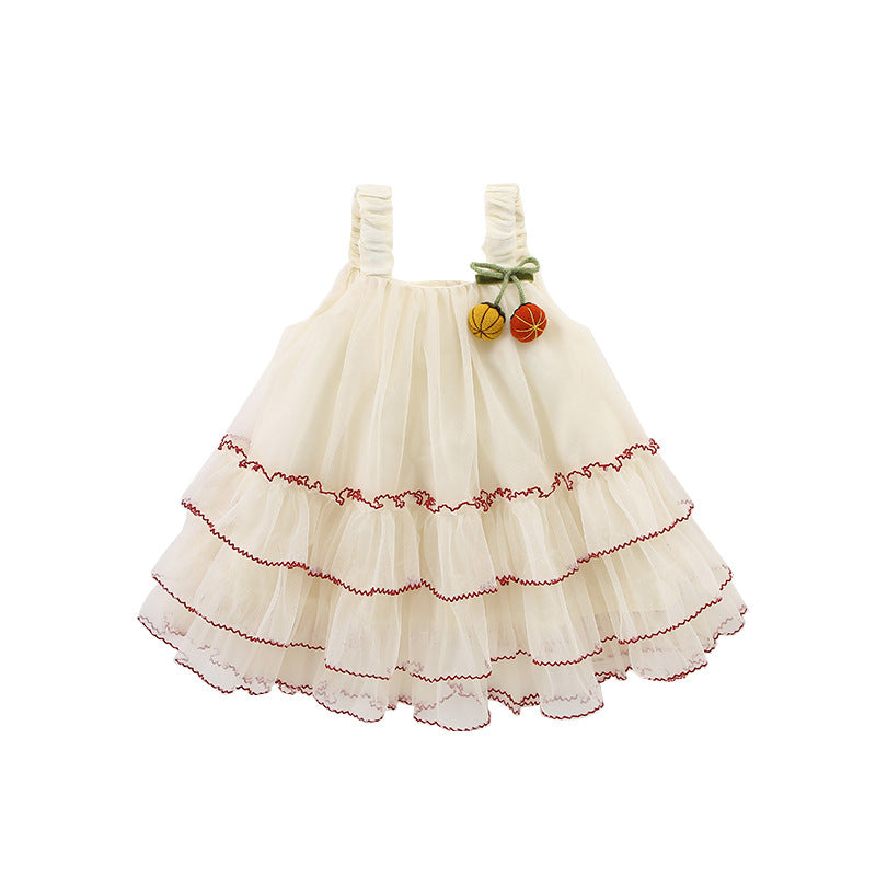 Children's Clothing Summer Sundress Sweet Cute Cool Sling Children's Dress