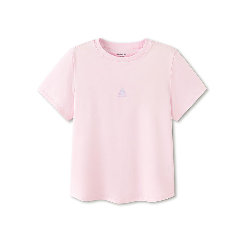 Children's Short-sleeved Summer Clothing Comfortable Big Quick Drying Clothes Children's T-shirt