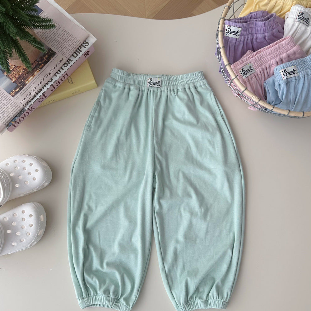 Children's Cool Modal Summer Soft Breathable Air Children's Pants