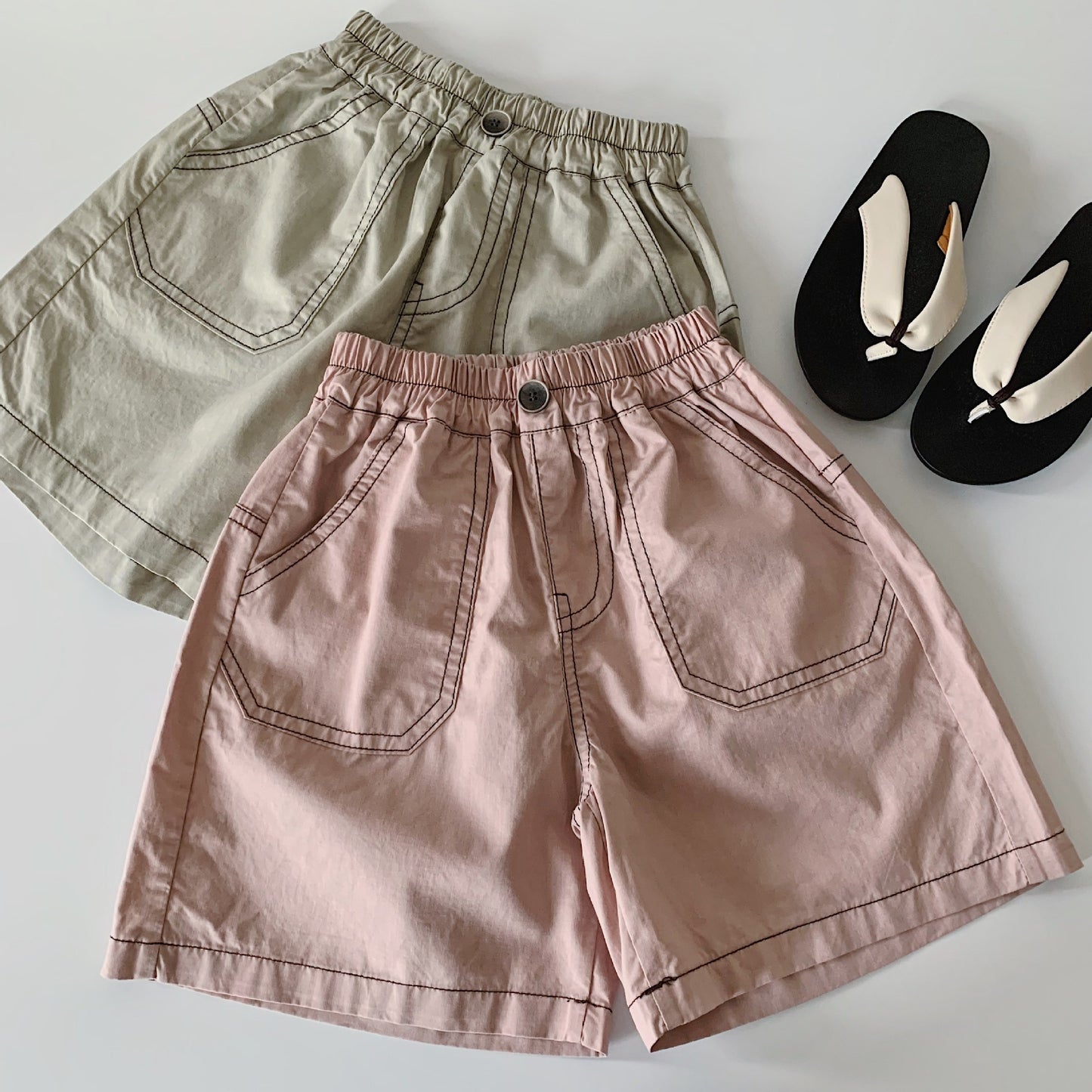 Children's Shorts Summer Boys Bright Line Loose Casual Fashionable Children's Pants
