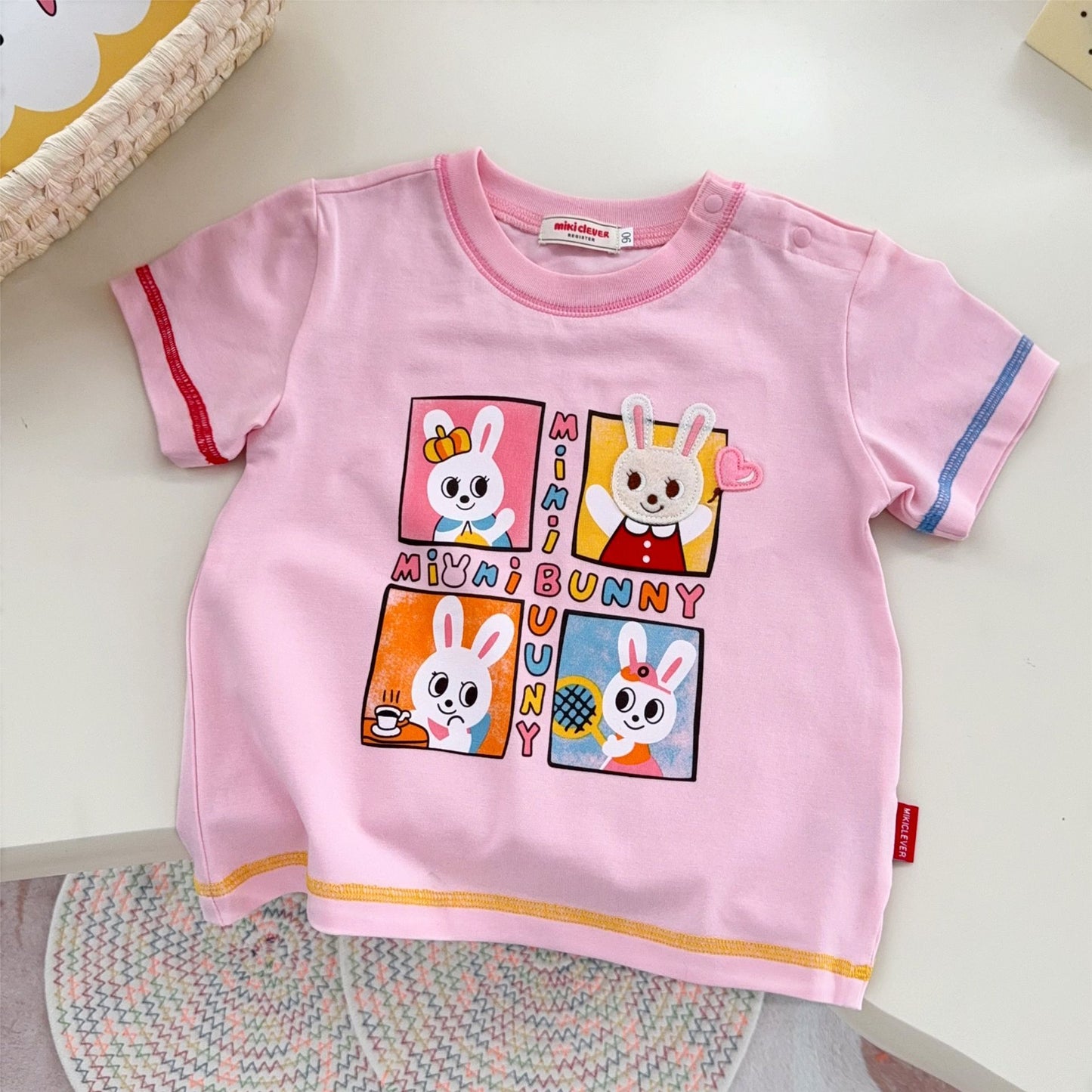 Inner Wear Boys Bear Cute Pet Short Sleeve Children's T-shirt