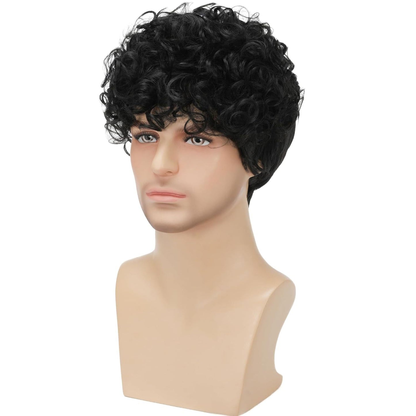 Men's Cover African Small Volume Short Hair Men's Wig