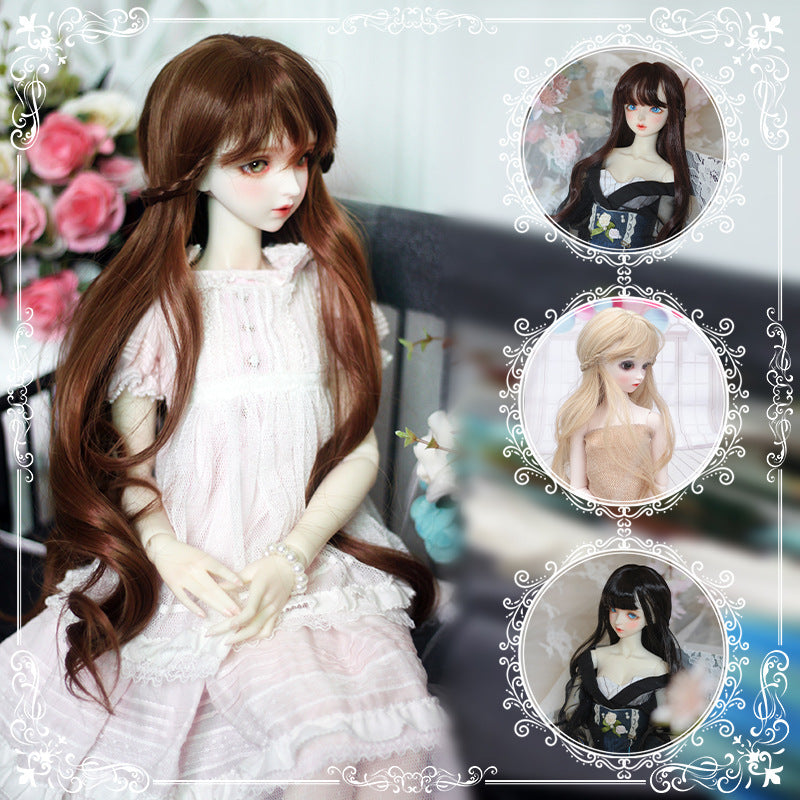 Bangs Long Curly Hair Daily Two-dimensional Ye Cos Wig
