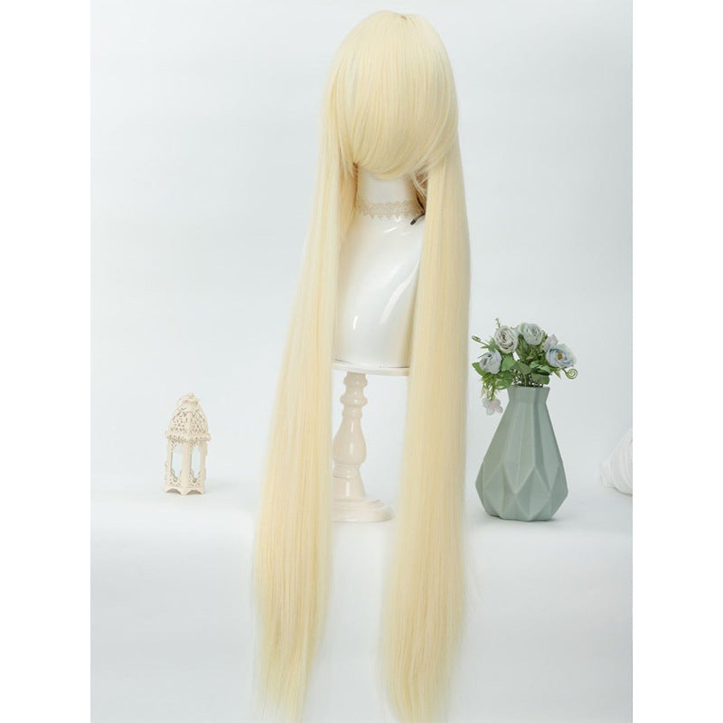 Hair Band Bangs Mao Special Anime Shape Rose Net Long Straight Wig