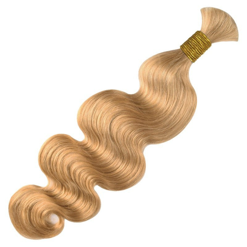 Attractive Innovative Human Bulk Band Wigs Real Hair Wig