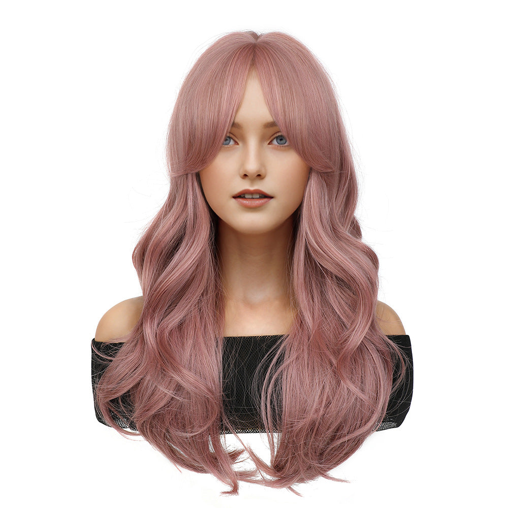 Women's Hair Fashion Big Wave Curly Simulation Wig Long Curls