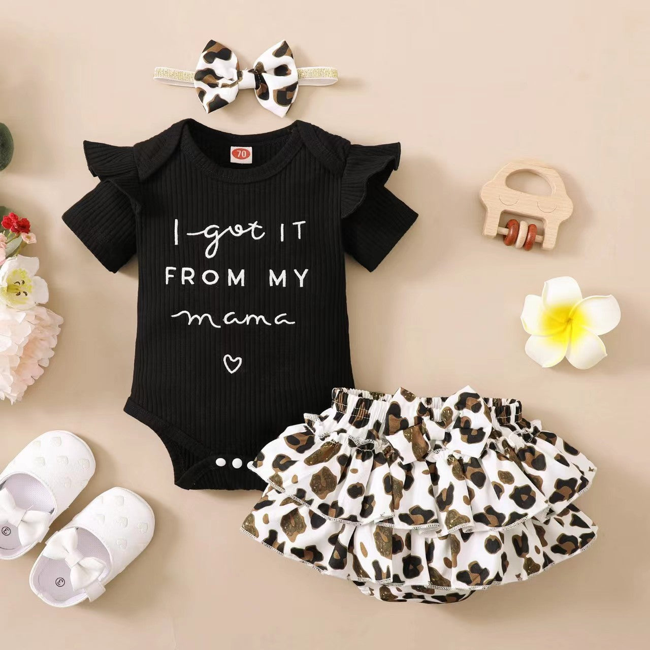 Summer Clothes Jumpsuit Shorts Floral Clothing Cute Children's Suit
