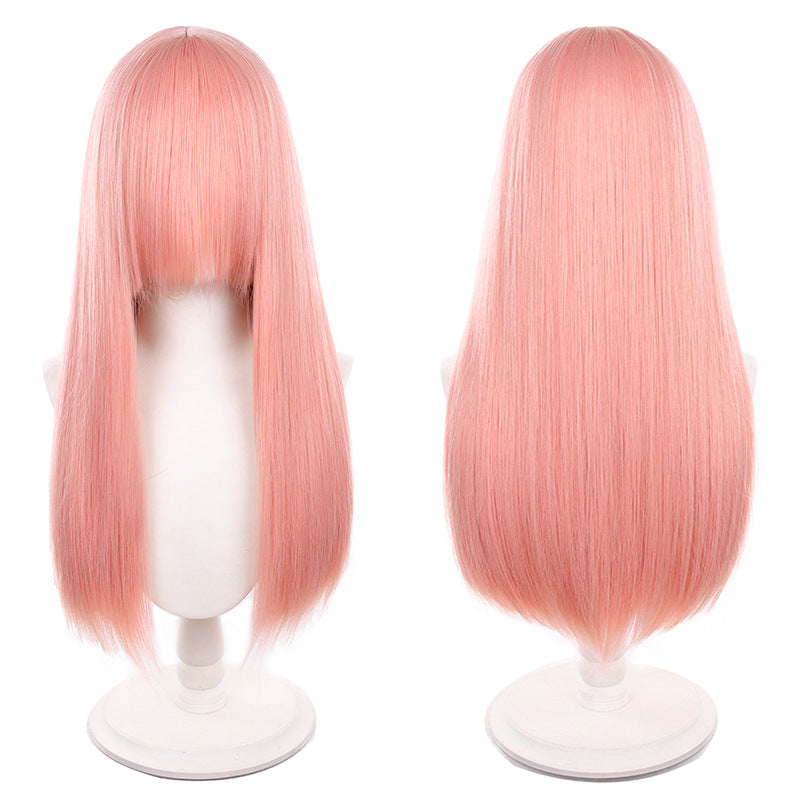 Universal Long Straight Weight Shape Head Cos Wig