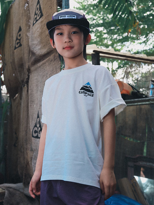 Children's Short-sleeved Mountain Clothing Summer Outdoor Sports Breathing Cotton Teens Short Children's T-shirt