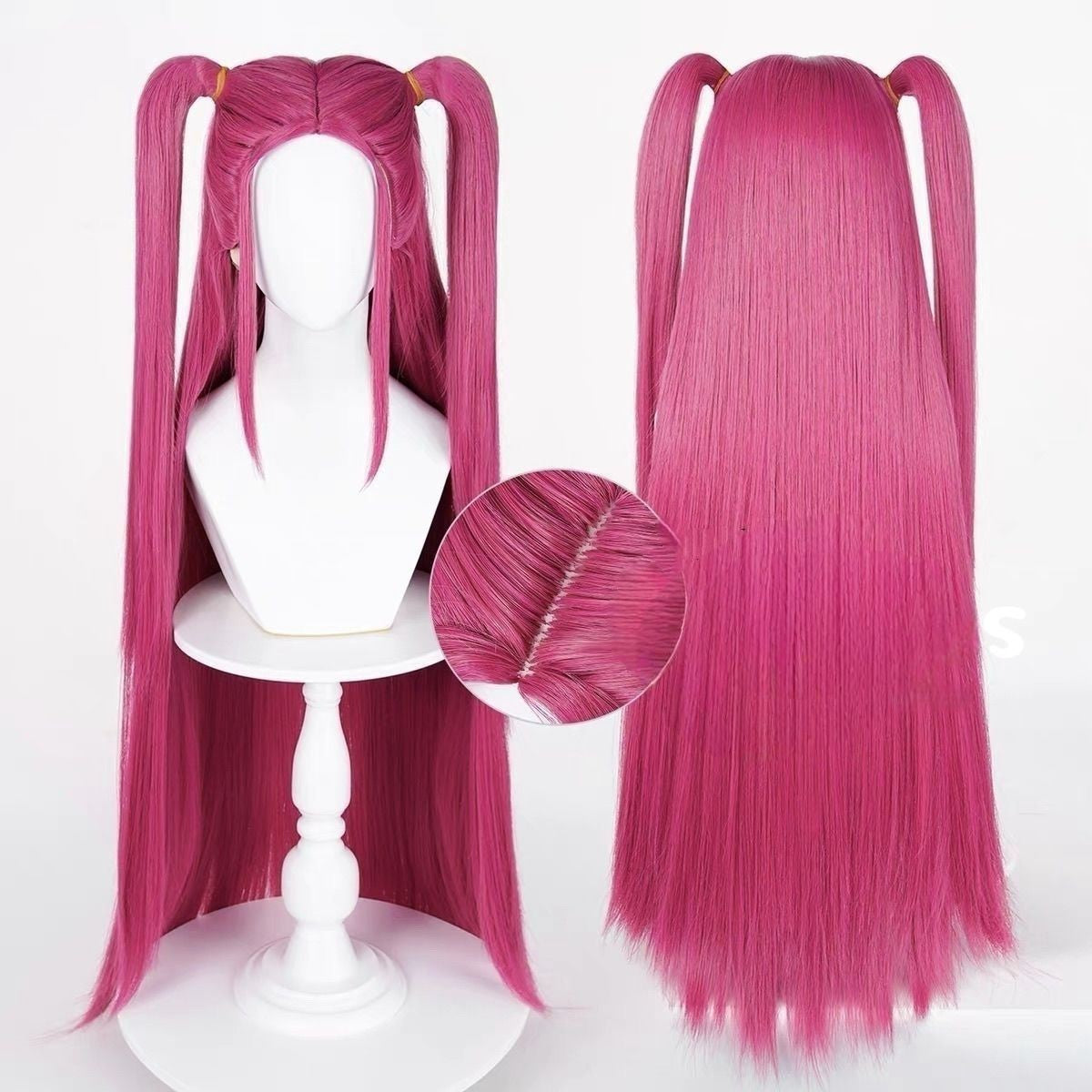 Red Witch Hunting Group Simulation Scalp Top Cos Wig