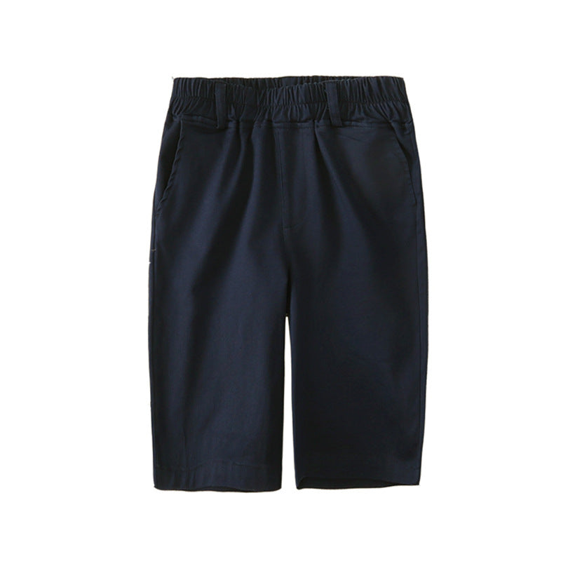 Children's Uniform Primary Secondary School Suit Boys Khaki Thick Dark Children's Pants